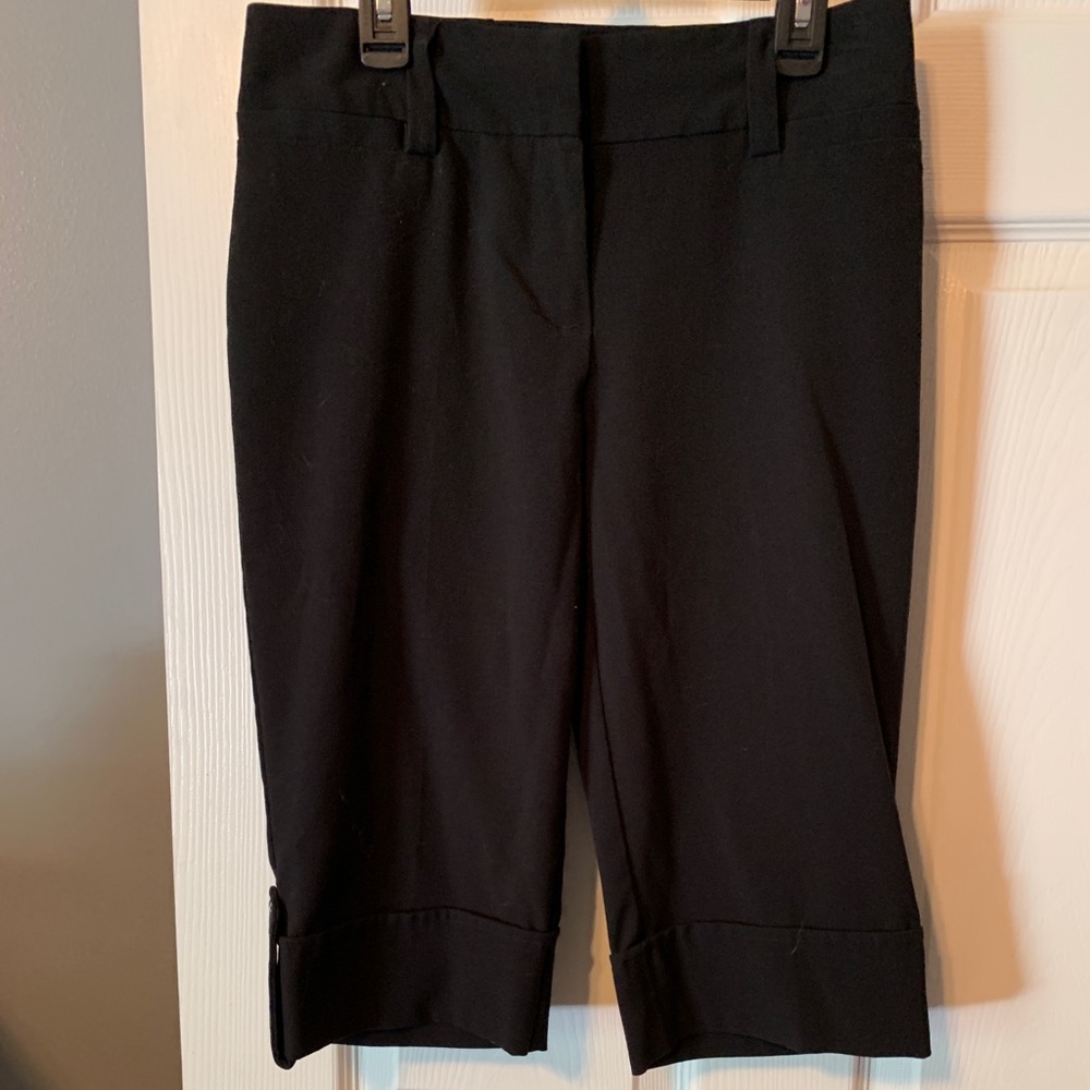 Black dress shorts